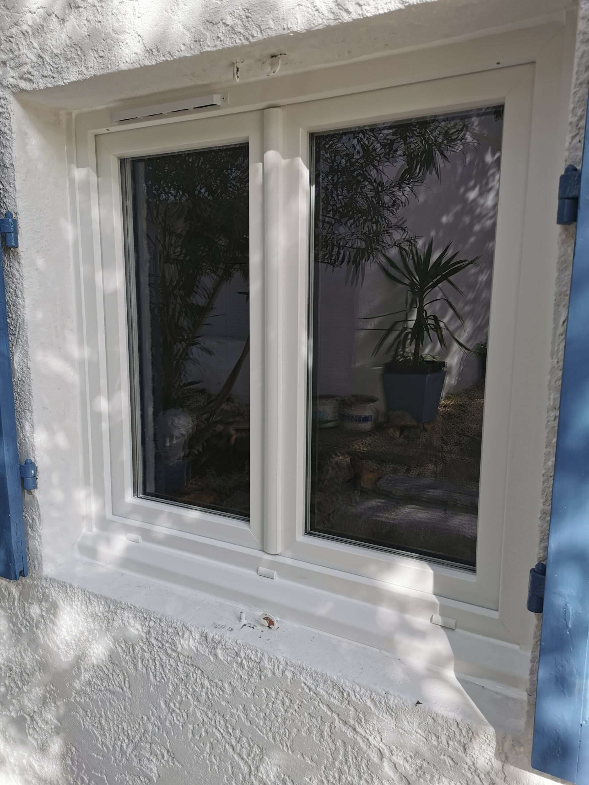 Marseille 11e: Rénovation de fenêtre en PVC blanc