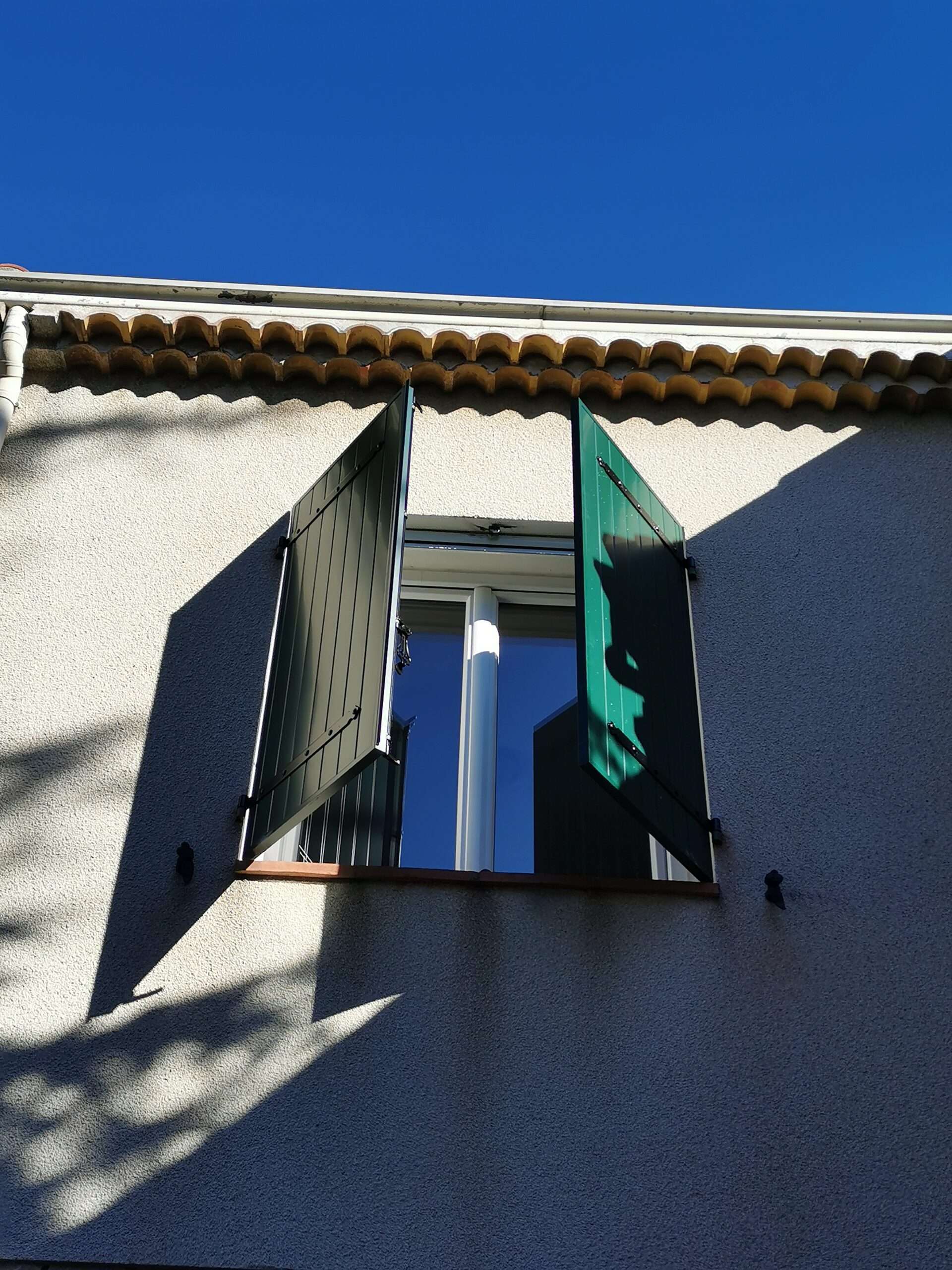 La Ciotat: volets battants en aluminium