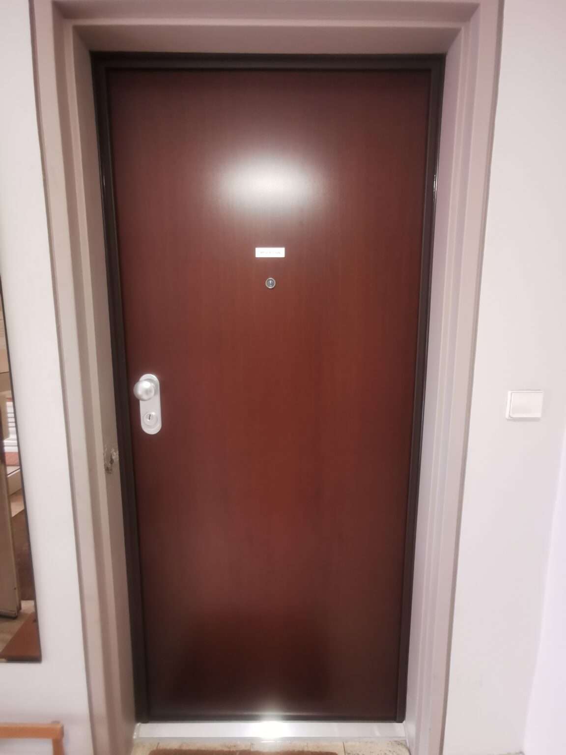 Marseille 9e: porte blindée