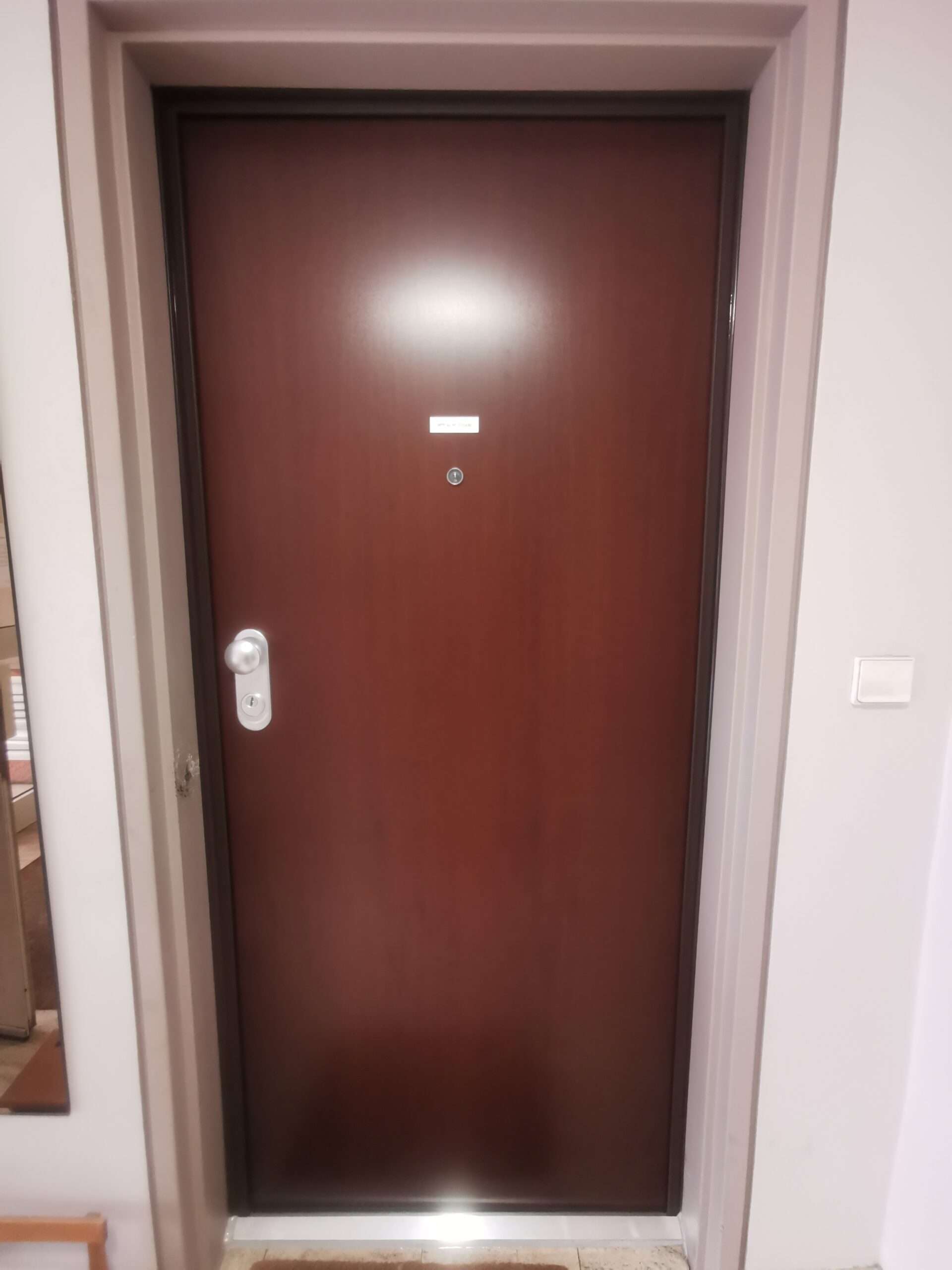 Marseille 9e: porte blindée